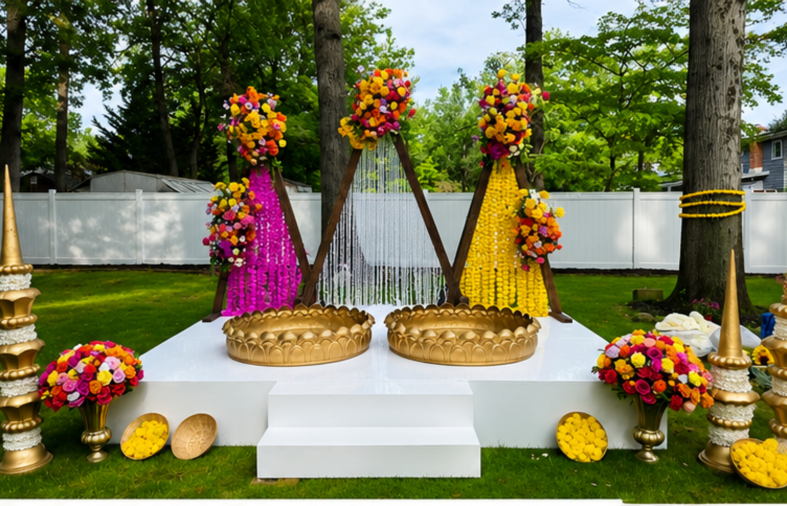 Haldi Stage Rental